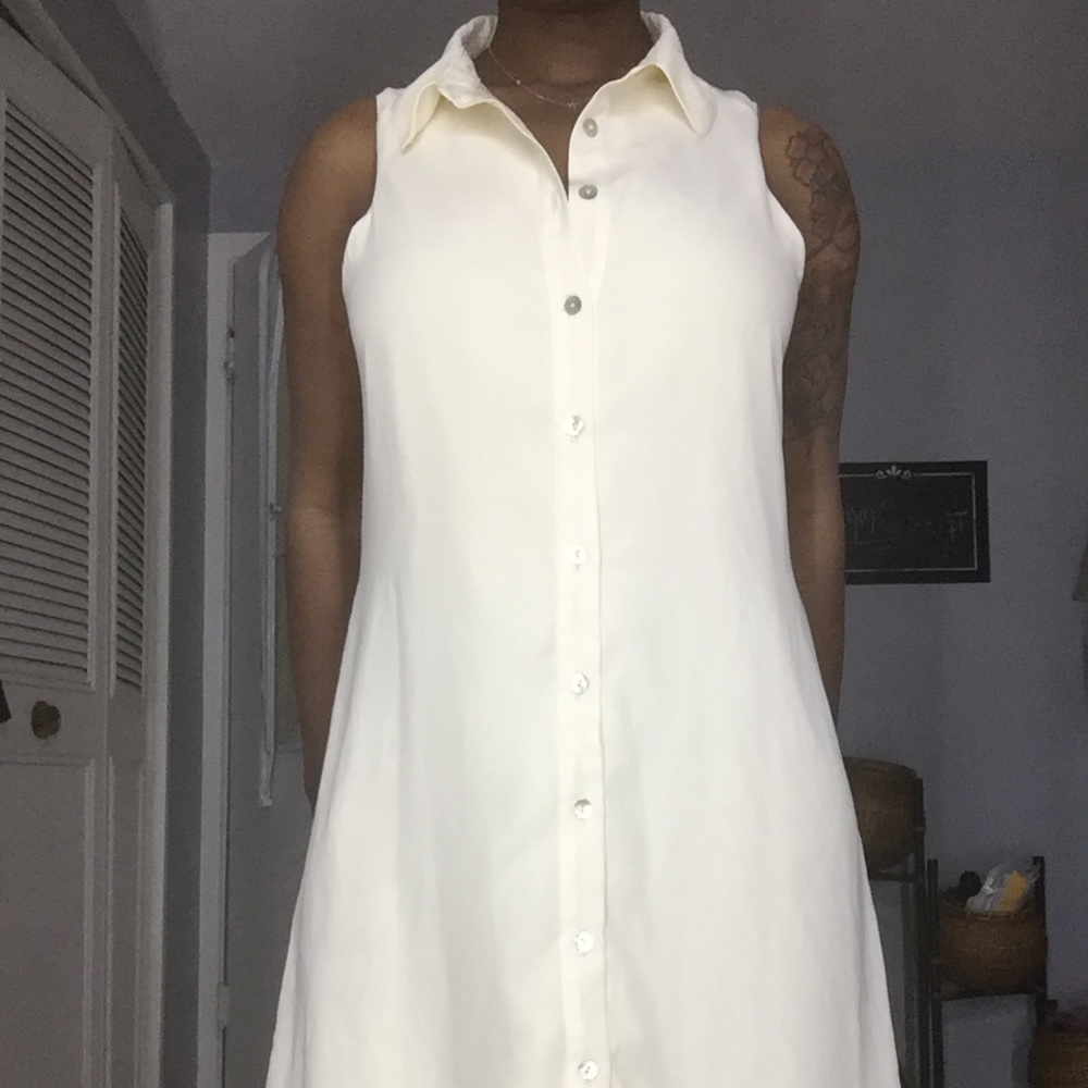 Paper Crown Shirt Dress